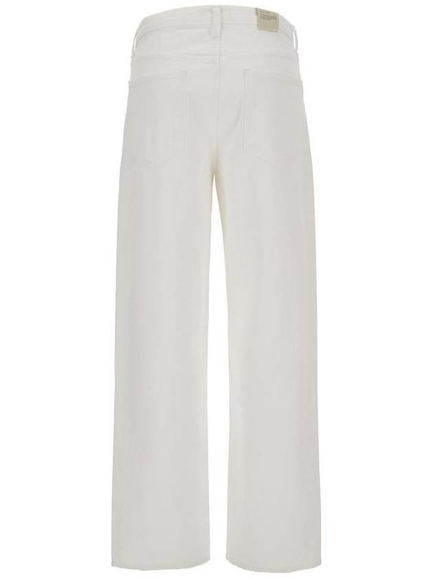 Criss Cross Upsized Straight Jeans White - AGOLDE - BALAAN 3