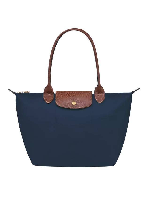 Le Pliage Original Medium Tote Bag Navy - LONGCHAMP - BALAAN 1