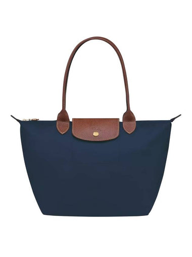 Le Pliage Original Medium Tote Bag Navy - LONGCHAMP - BALAAN 1