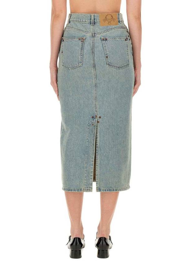 Moschino Denim Skirt - MOSCHINO - BALAAN 3