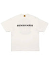 graphic short sleeve t shirt white - HUMAN MADE - BALAAN 3