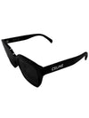 Eyewear Monochrome 03 Acetate Sunglasses Black - CELINE - BALAAN 5