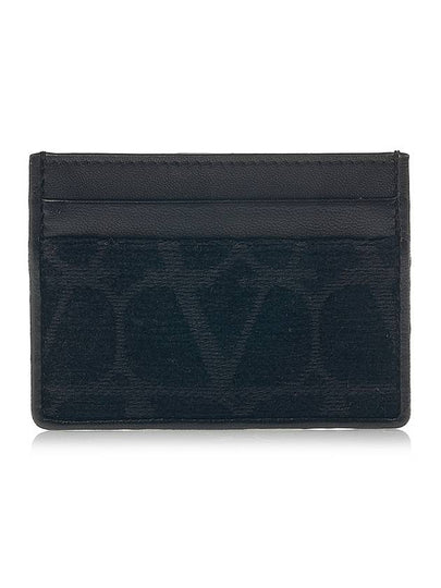 Iconographe  Card Wallet Black - VALENTINO - BALAAN 2