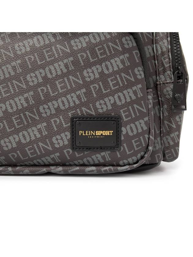 Sports Logo Backpack Black - PHILIPP PLEIN SPORT - BALAAN 7