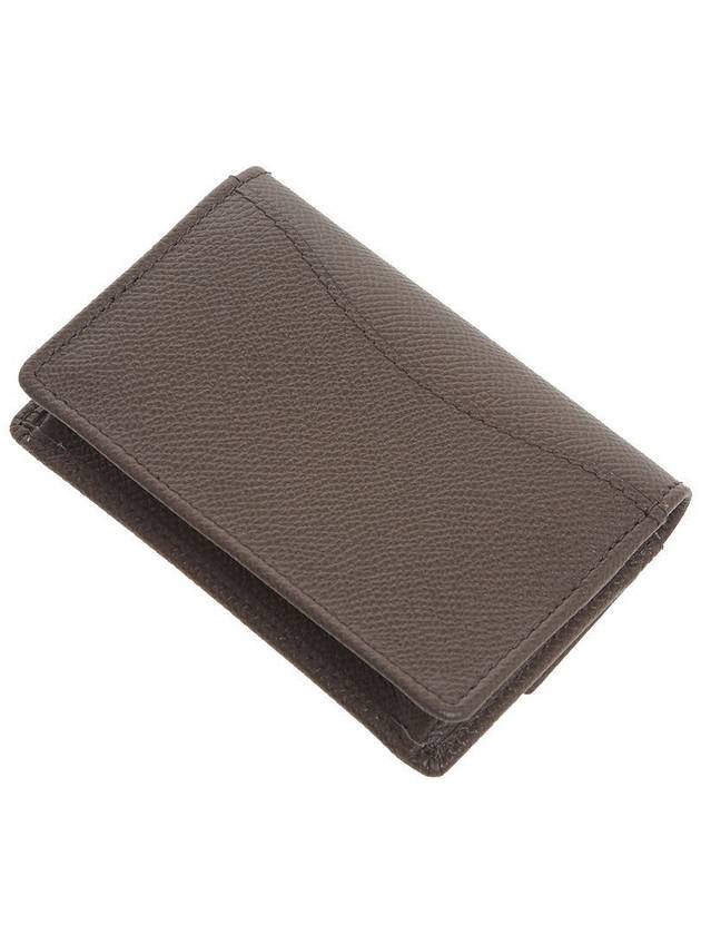 Gancini Calfskin Card Wallet Cumin - SALVATORE FERRAGAMO - BALAAN 6