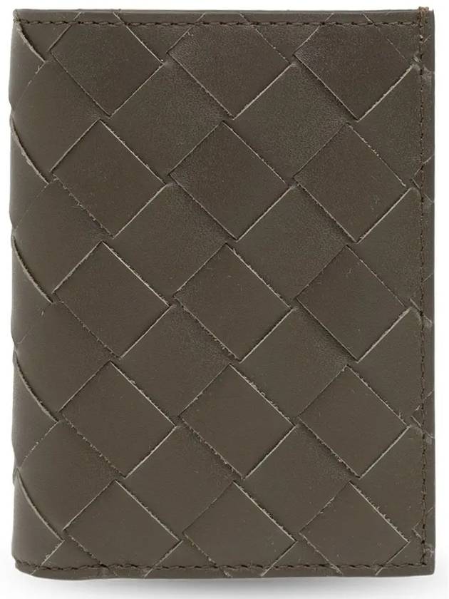 Intrecciato Leather Card Wallet Brown - BOTTEGA VENETA - BALAAN 2