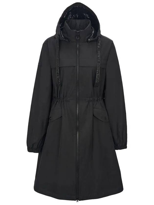 Melissa Long Windbreaker Black - DUVETICA - BALAAN 2