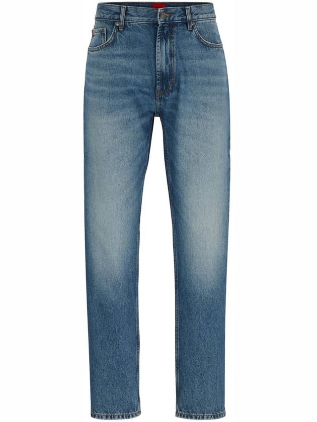 Denim Straight Jeans Blue - HUGO BOSS - BALAAN 2