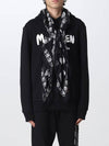 Alexander McQueen Black Skull Print Scarf - ALEXANDER MCQUEEN - BALAAN 6