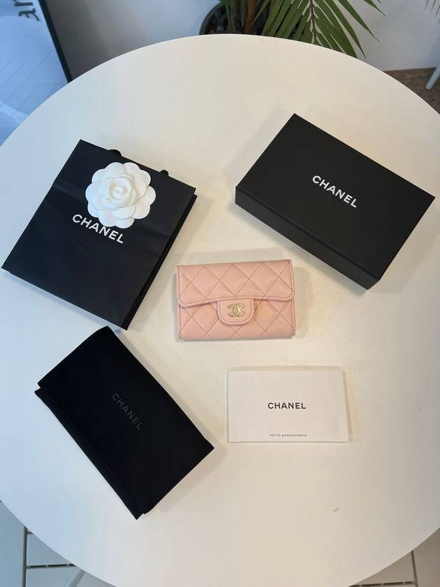 Limited Edition Classic Kleottok Light Pink Caviar Strawberry Milk Color AP0214 - CHANEL - BALAAN 6