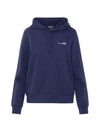 Women's Item Logo Print Hooded Top Navy - A.P.C. - BALAAN.