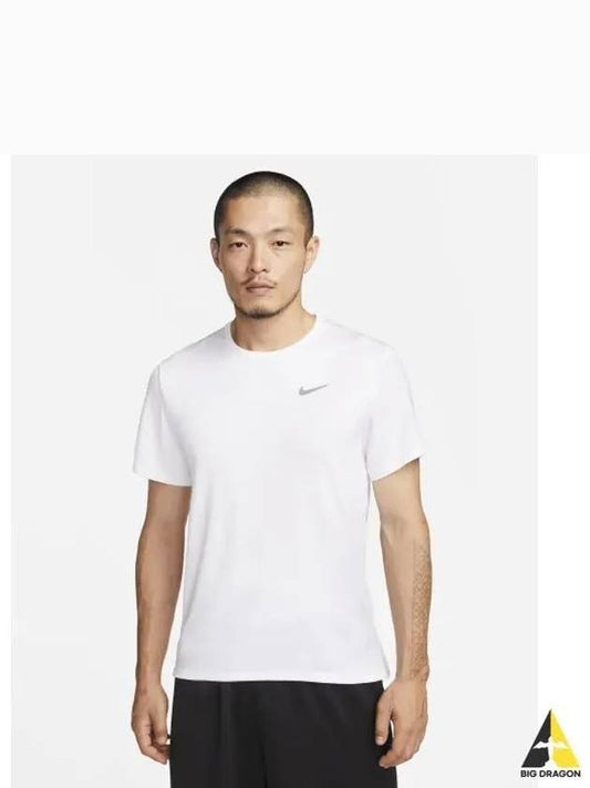 Dri-Fit UV Mylar Short Sleeve T-Shirt White - NIKE - BALAAN 2