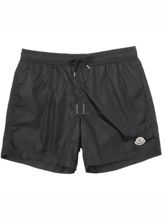 103507 Logo patch swim shorts pants 2C00021 53326 999 - MONCLER - BALAAN 1