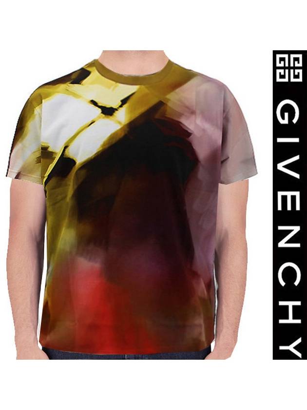 Men's short sleeve tshirt 14W 7330 817 - GIVENCHY - BALAAN 1