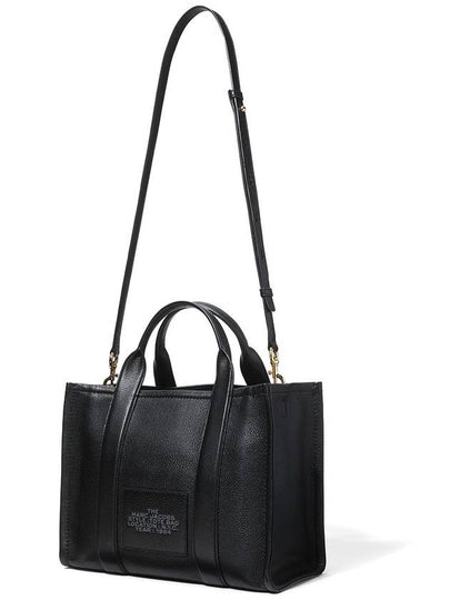 Small Leather Tote Bag Black - MARC JACOBS - BALAAN 2