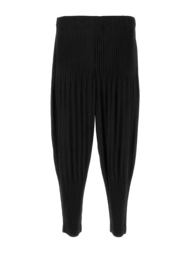 Pleated Wide Pants Black - ISSEY MIYAKE - BALAAN 2