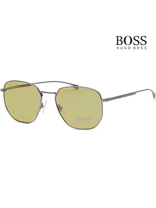 Hugo Boss Sunglasses BOSS0992FS RIWHO Titanium Asian Fit Tint Jinhee Ji Polygon - HUGO BOSS - BALAAN 1