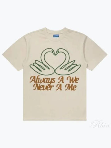 399001351 Ecru Always WE Tshirt - MARKET - BALAAN 1