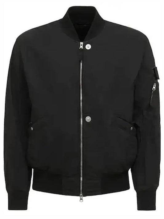 Men's Shadow Project Bomber Jacket Black - STONE ISLAND - BALAAN 2