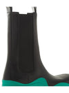 Green Tire Chelsea Boots Acid Turquoise Black - BOTTEGA VENETA - BALAAN.