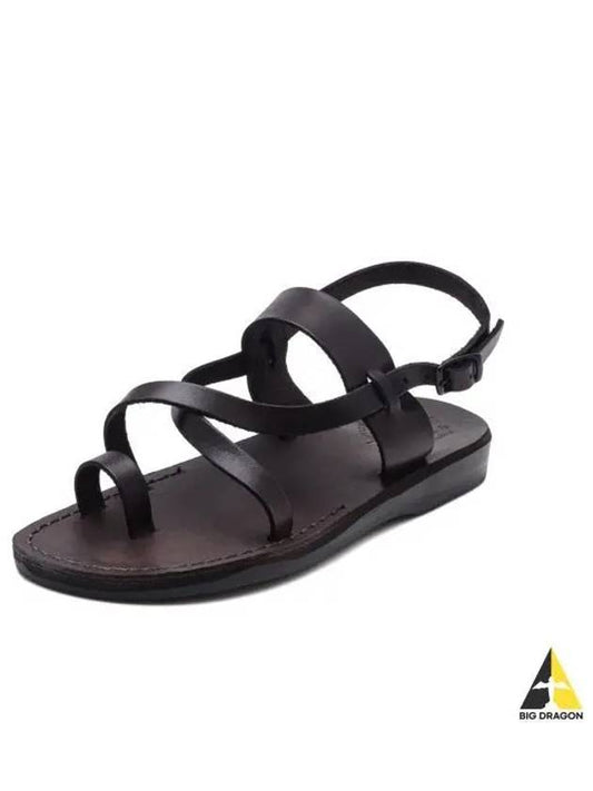 SANDALS NO 519 BETHANY BROWN Unisex - JERUSALEM - BALAAN 1