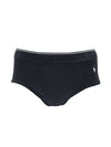 Logo Triangle Briefs 3 Pack Black - POLO RALPH LAUREN - BALAAN.