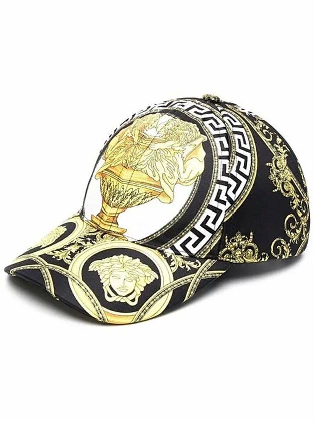 Baroque Greca Baseball Cap Black - VERSACE - BALAAN 2