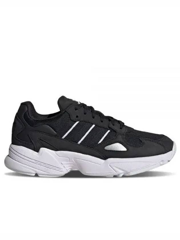 Falcon Mesh Low Top Sneakers Core Black - ADIDAS - BALAAN 2