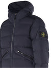 Seamless Tunnel Nylon Down Padding Navy - STONE ISLAND - BALAAN 3