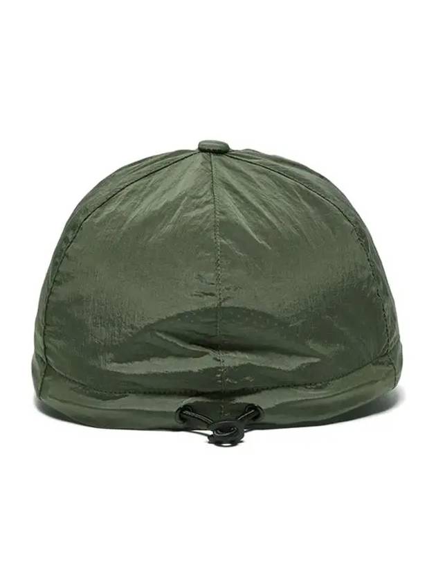 Nylon Logo Ball Cap Green - STONE ISLAND - BALAAN 3