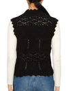 VANESSA WOMEN VEST WK036Z BLACK - ALLSAINTS - BALAAN 4