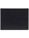 V Logo Signature Card Wallet Black - VALENTINO - BALAAN 5