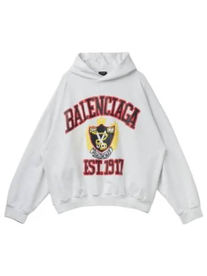 DIY College Medium Fit Hoodie White - BALENCIAGA - BALAAN 2