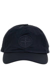 Nylon Logo Ball Cap Navy - STONE ISLAND - BALAAN 2