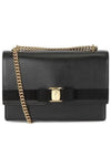 Vara Bow Crossbody Bag Black - SALVATORE FERRAGAMO - BALAAN 2