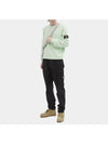 Wappen Patch Crew Neck Sweatshirt Green - STONE ISLAND - BALAAN 6