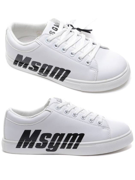 Logo Low Sneakers 022763 001 01 20S - MSGM - BALAAN 1