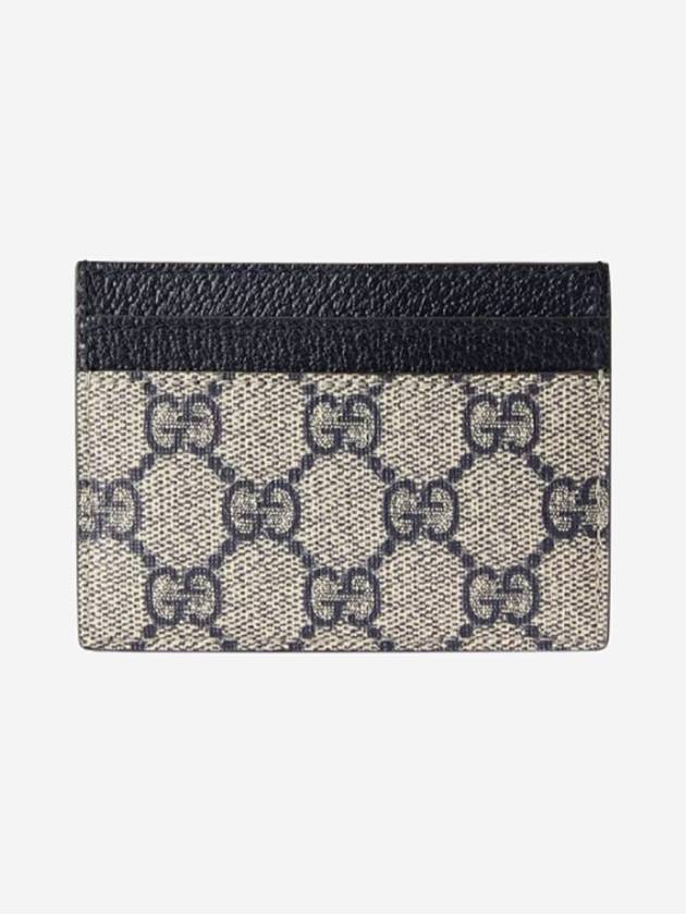 Ophidia GG card wallet case blue - GUCCI - BALAAN 2