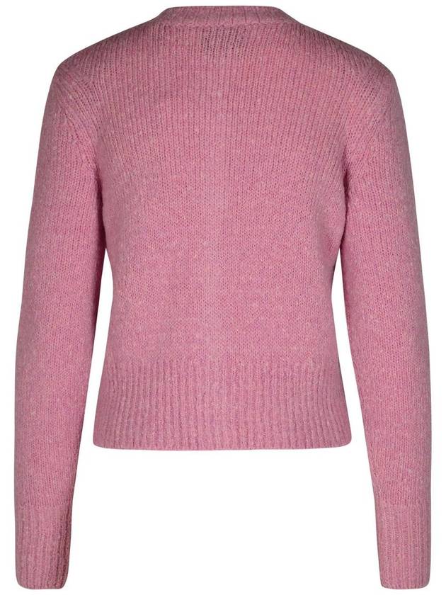 Isabel Marant 'Kathlen' Pink Acrylic Blend Cardigan - ISABEL MARANT - BALAAN 3