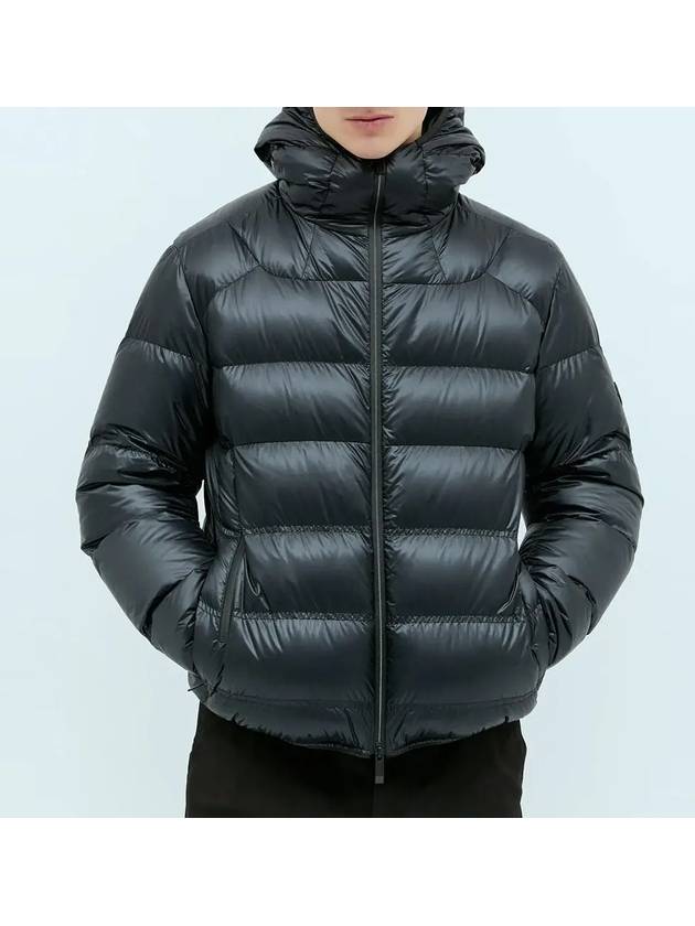 Viani logo patch nylon padded navy - MONCLER - BALAAN 4