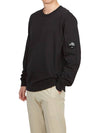 Light Fleece Sweatshirt Black - CP COMPANY - BALAAN 6