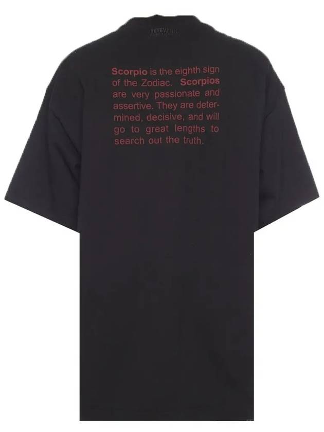 12th Anniversary Women's SCORPIO Print TShirt WSS18TR1 SCORPIO - VETEMENTS - BALAAN 3