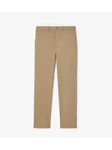 Men s Slim Fit Chino Pants Beige - LACOSTE - BALAAN 1