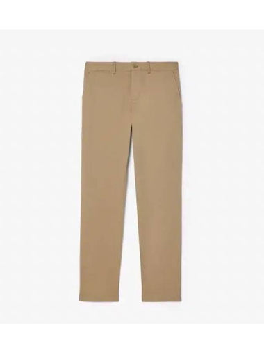 Men s Slim Fit Chino Pants Beige - LACOSTE - BALAAN 1