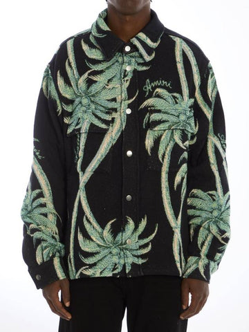 Twisted Palms Tapestry overshirt - AMIRI - BALAAN 1