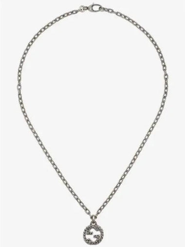 Interlocking pendant necklace 271137 - GUCCI - BALAAN 1