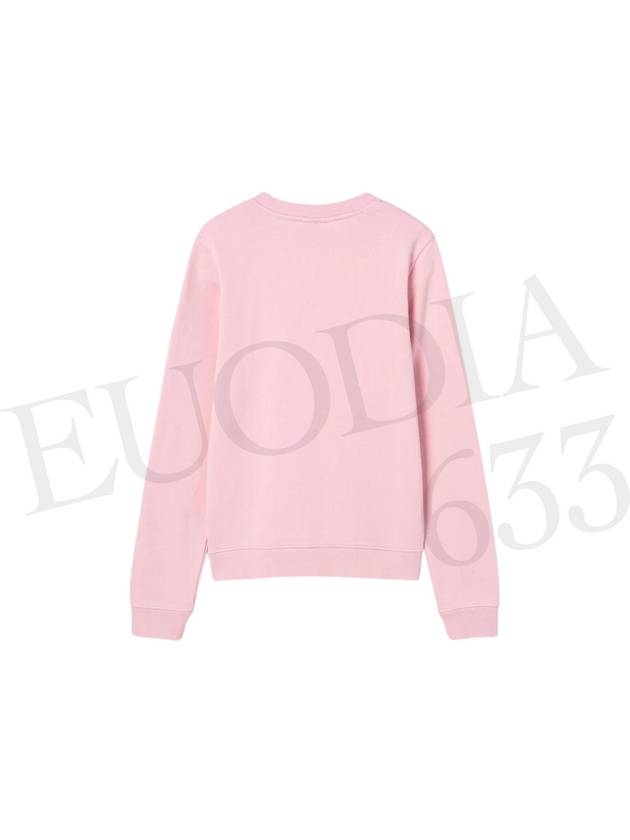 Fox Head Patch Regular Sweatshirt Pink - MAISON KITSUNE - BALAAN 3