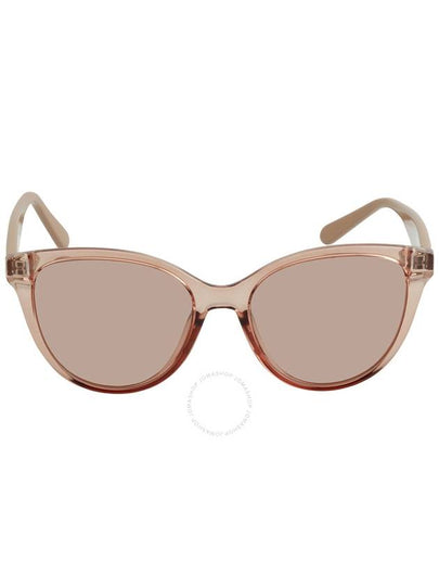 Round Gradient Cat-Eye Sunglasses Beige - SALVATORE FERRAGAMO - BALAAN 2