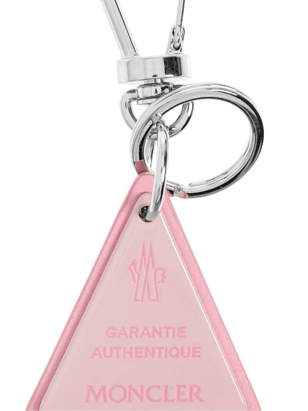 Moncler Keychain With Logo, Women's, Pink - MONCLER - BALAAN 4