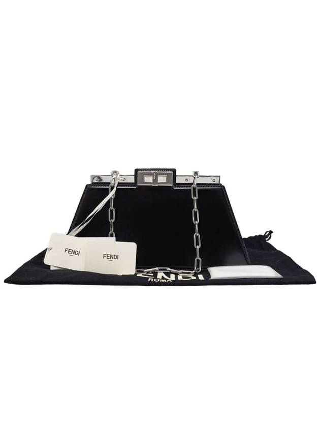 Women s 8BN340 Peekaboo Cut Chain Medium Shoulder Bag - FENDI - BALAAN 13